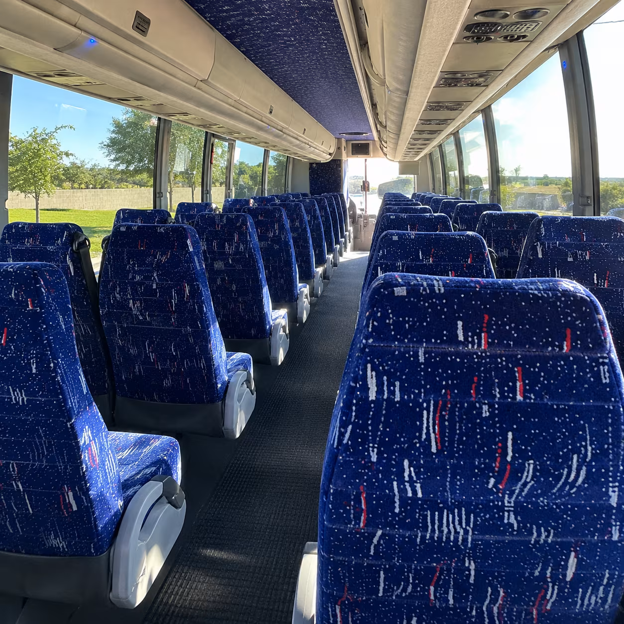 lawrence charter bus