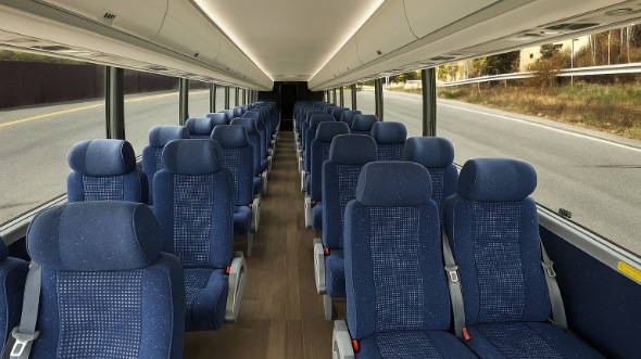 haverhill 15 passenger minibus inside