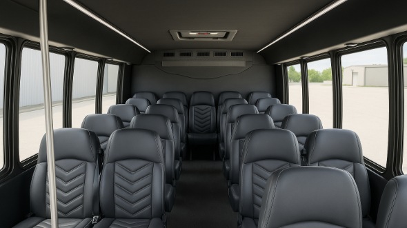 haverhill 30 passenger minibus inside