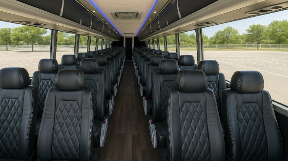 haverhill 54 passenger charter bus rental